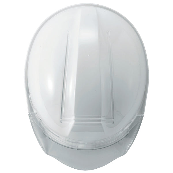 ヘルメット：白（上面形状）