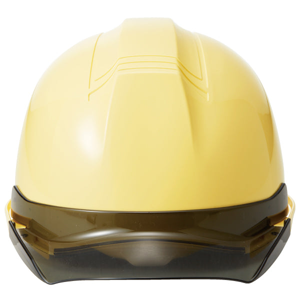 ヘルメット：12010クリーム、バイザー：タイプAスモーク（後面）