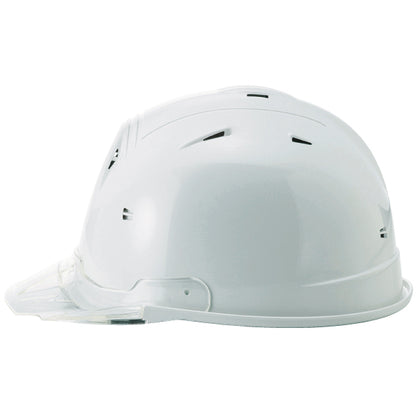 ヘルメット：白（左面形状）