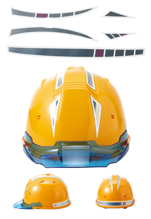 SS-19V型専用 ヘルメット用ステッカー シールオプション