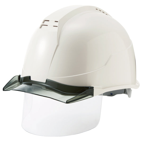 幅広な収納式シールドを搭載（シールド幅260mm,スライド長85mm)