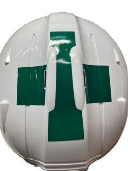 通気孔等により凹凸がある場合のデザイン（反射テープ）