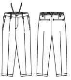 SOWA U8702-09 パンツシルエット