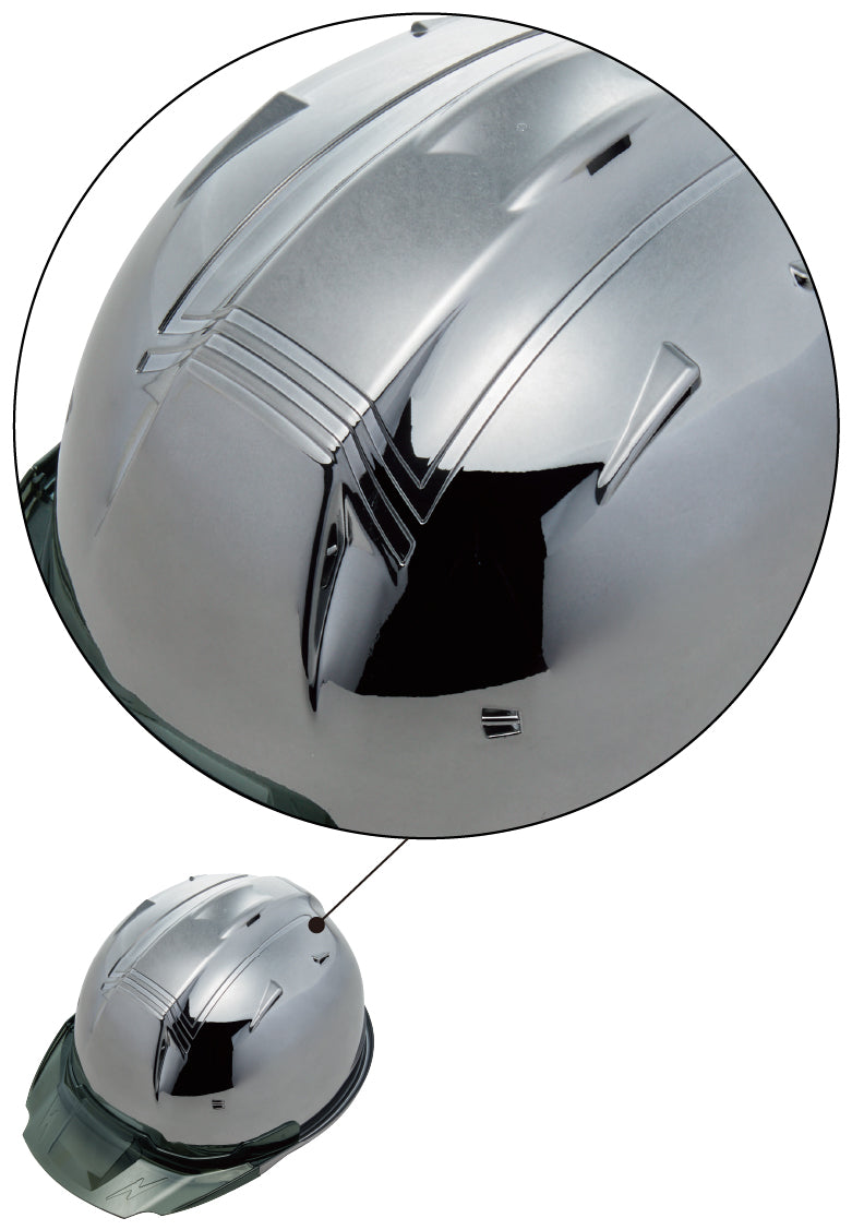 蒸着塗装(鏡面仕上)