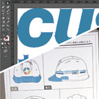 ヘルメットの加工データ作成サービスの詳細画像