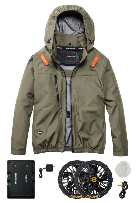 カーキ　セット