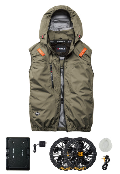 カーキ　セット