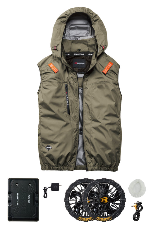 カーキ　セット